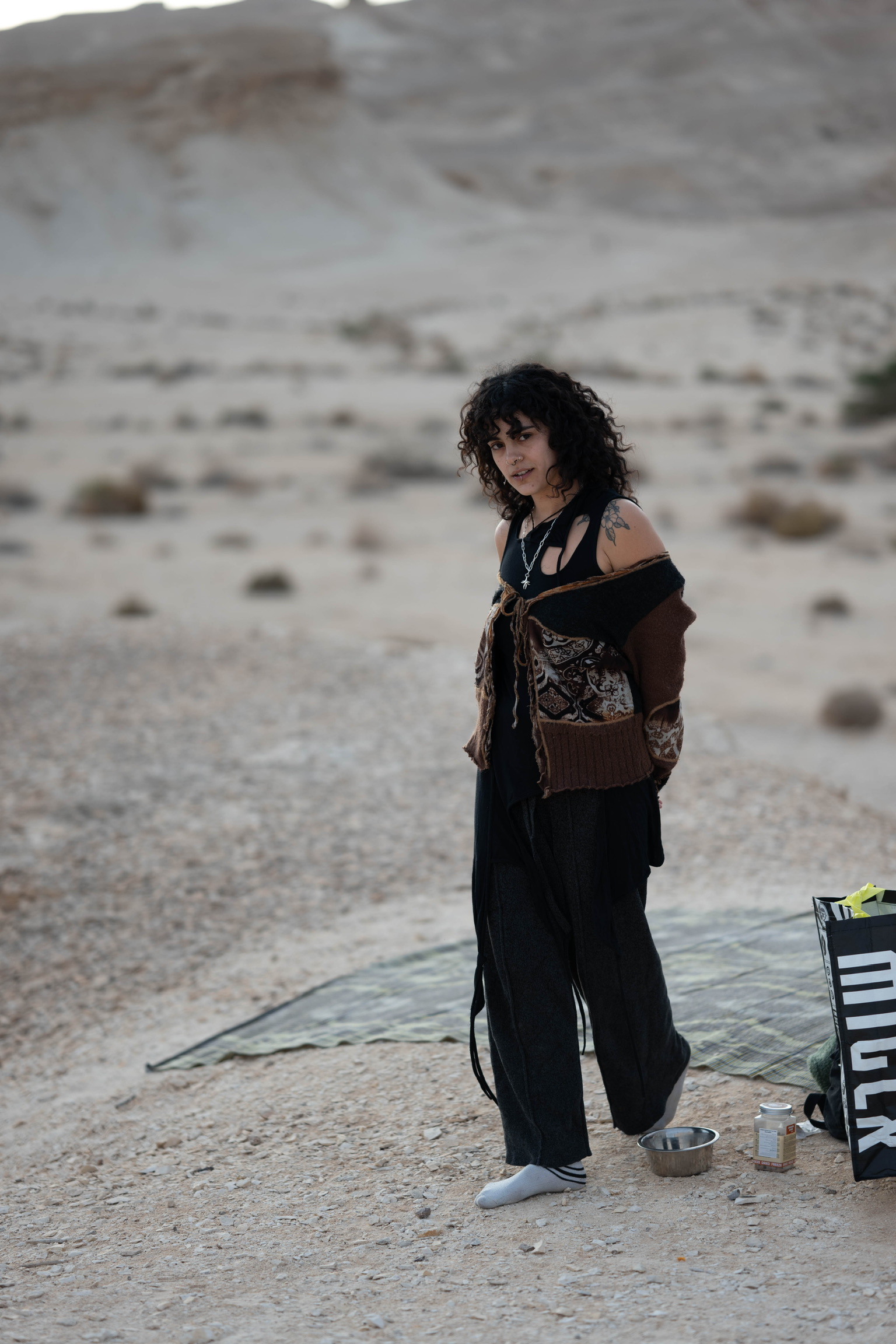 The maker in the desert
