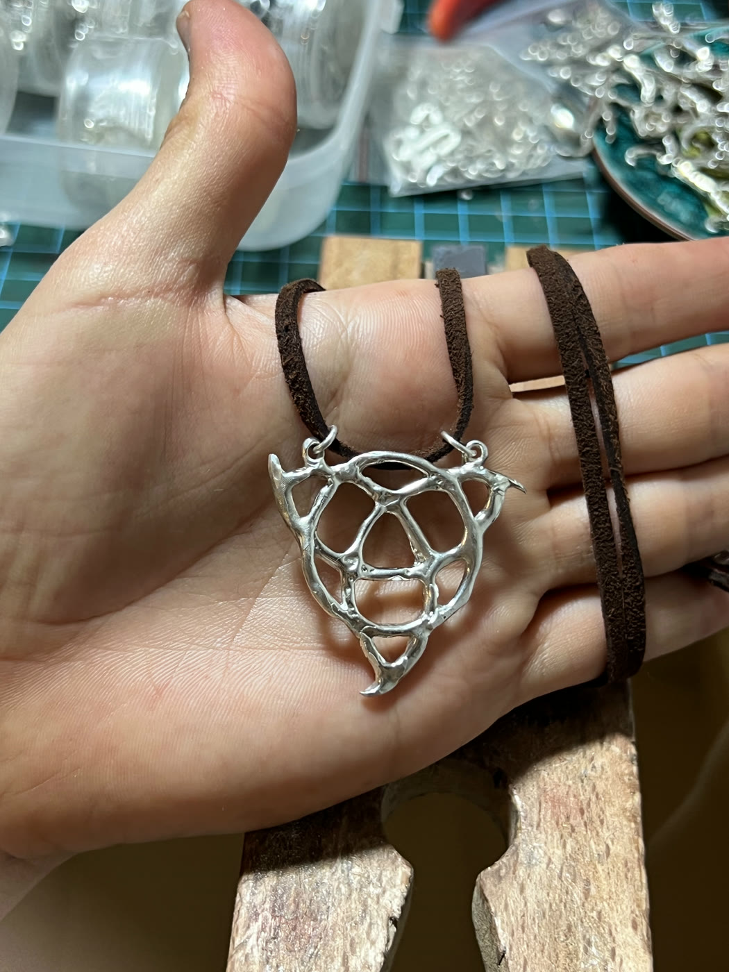 Commissioned trinity pendant